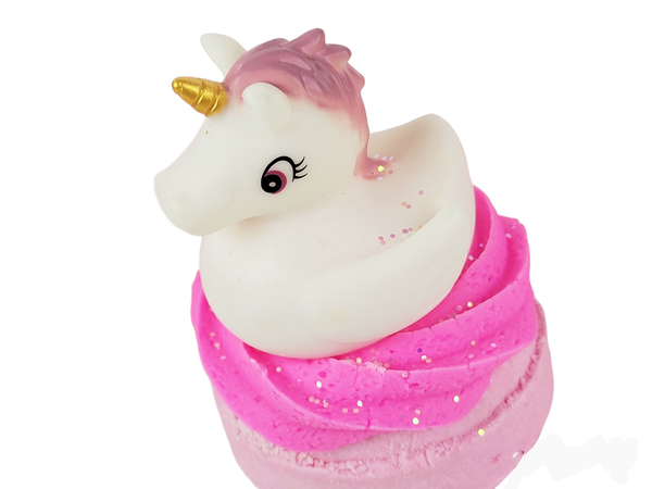 Unicorn Dreams Rubber Ducky Donut Bath Bomb