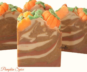 Pumpkin Spice Handmade Artisan Vegan Soap