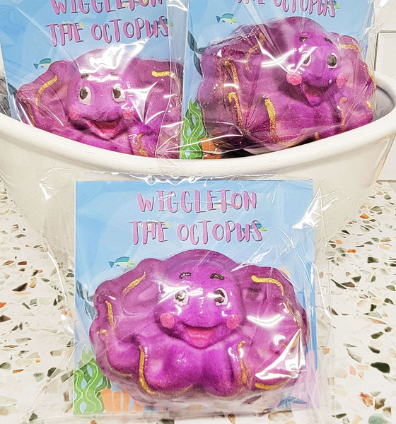 Wiggleton Octopus Kids Bath Bomb